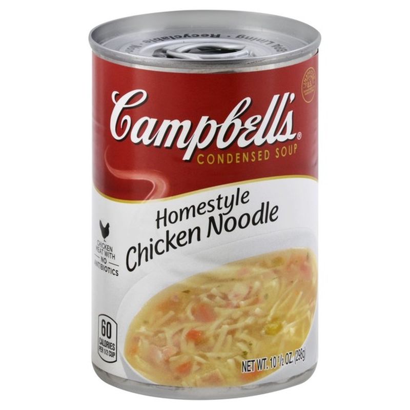 Campbell's® Homestyle Chicken Noodle Soup (10.5 oz) - Instacart