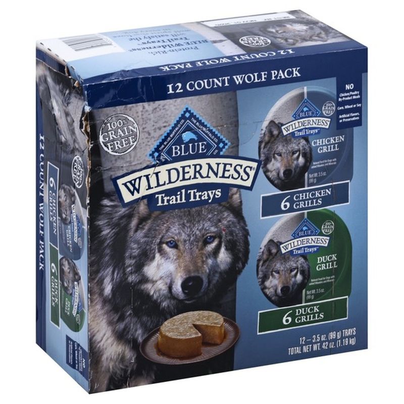 Blue Food for Dogs Wolf Pack