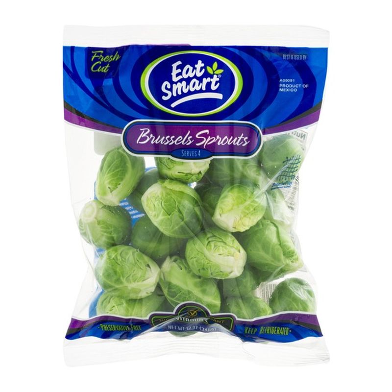 Eat Smart Brussels Sprouts 12 Oz Bag Instacart