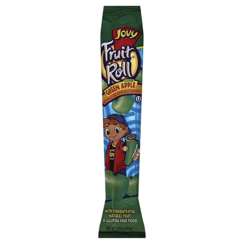 Jovy Fruit Roll, Green Apple Flavor (0.75 oz) Instacart
