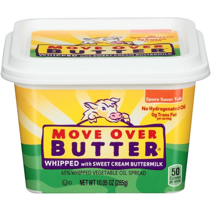 Move Over Butter 65 Whipped Vegetable Oil Spread 10 05 Oz Delivery Or Pickup Near Me Instacart