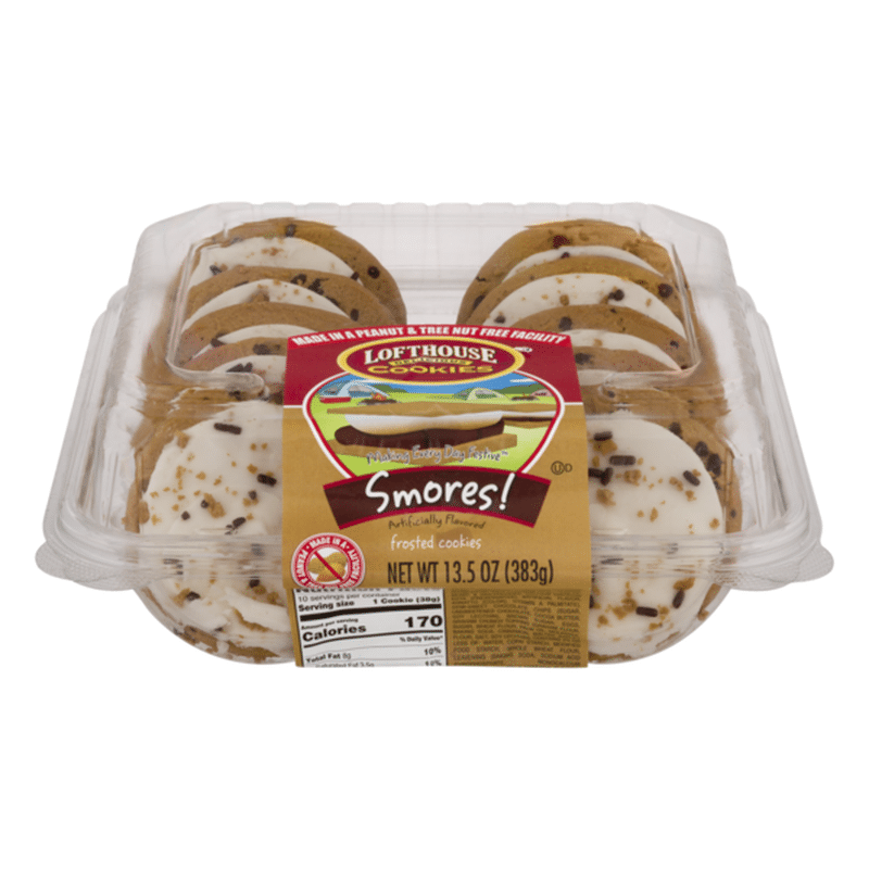 Lofthouse Frosted Sugar Cookies Smores! (13.5 oz) from ALDI Instacart