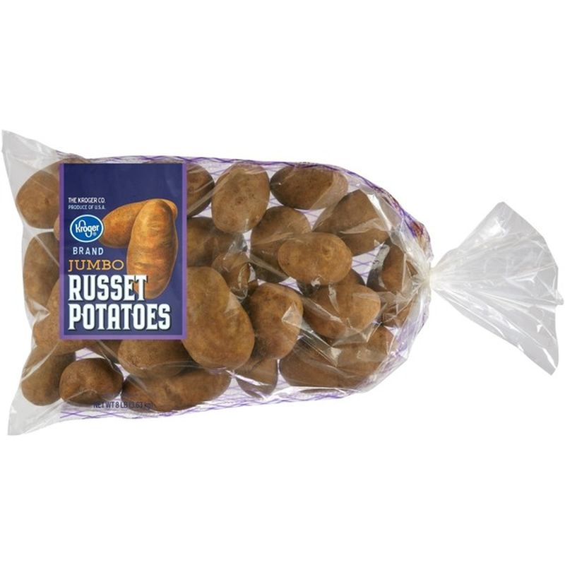 Kroger Jumbo Russet Potatoes, Bag (8 lb bag) Instacart