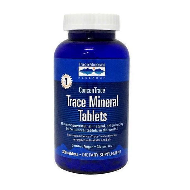 Trace Minerals Research Concentrace Trace Mineral Tablets Dietary