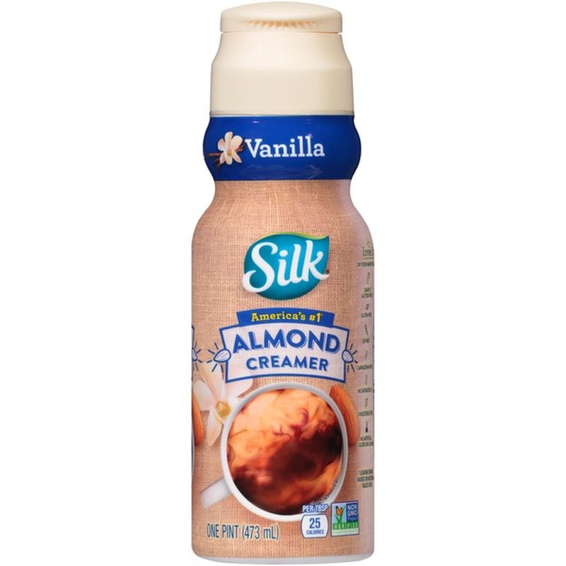 Silk Vanilla Almond Creamer (16 fl oz) Instacart