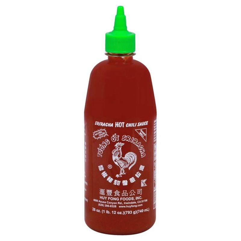 Huy Fong Foods Hot Sriracha Chili Sauce