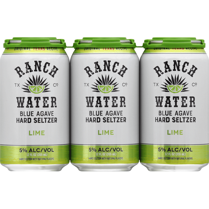 Ranch Water Hard Seltzer, Lime, Blue Agave (12 fl oz) Delivery or