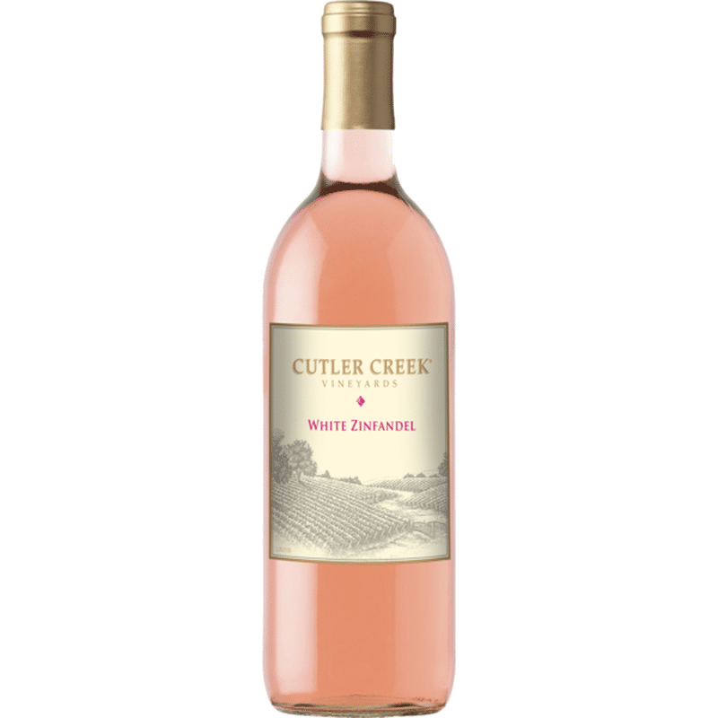 Cutler Creek Vineyards Cutler Creek White Zinfandel Rose Wine (750 ml
