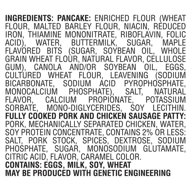Jimmy Dean Griddle Cake, Maple Pancakes & Sausage (32 oz) Instacart
