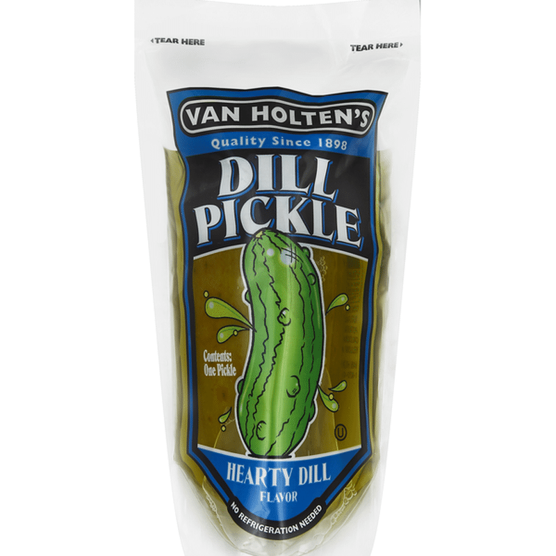 Van Holtens Pickle Dill Hearty Dill Flavor Large 1 Each Instacart 