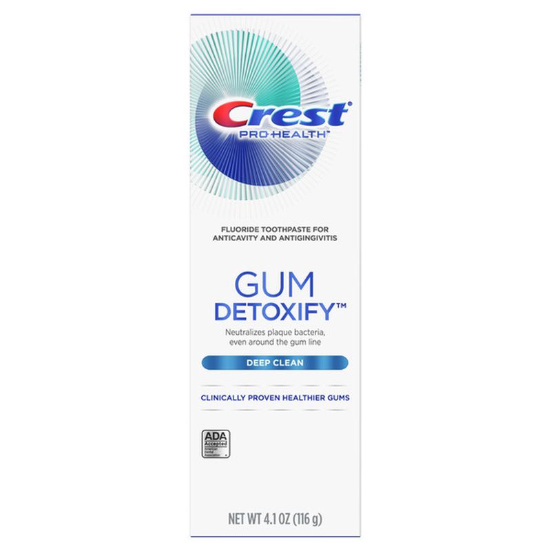 Crest Deep Clean Toothpaste (4.1 oz) - Instacart