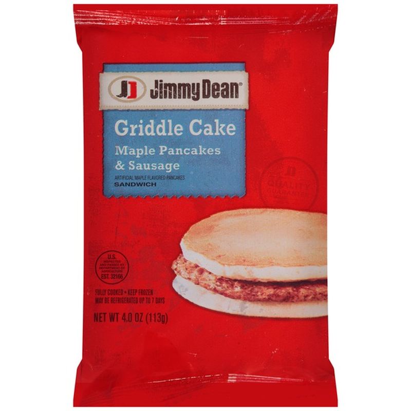 Jimmy Dean Maple Pancake & Sausage Griddler Sandwiches, 4 oz. (4 oz