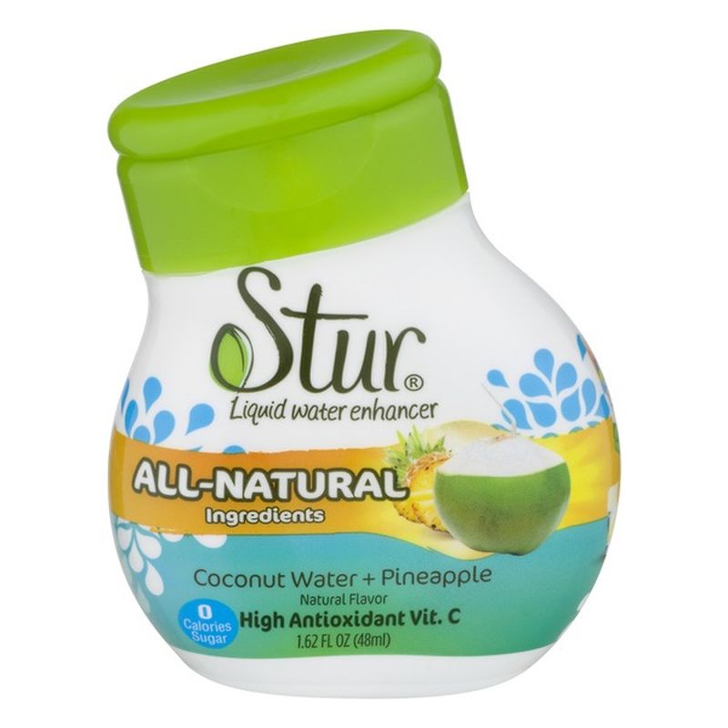 Stur Liquid Water Enhancer Coconut Water + Pineapple (1.62 fl oz) from