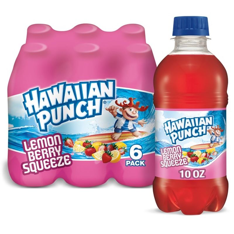 Hawaiian Punch Lemon Berry Squeeze Juice Drink (10 fl oz) Instacart