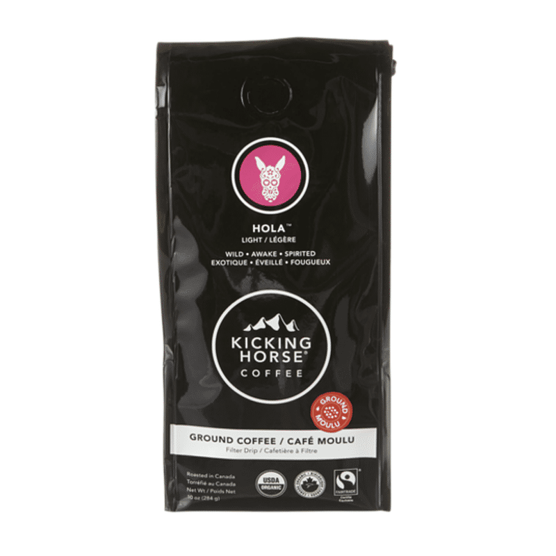 Kicking Horse Coffee Hola Light Ground (10 oz) from Loblaws Instacart