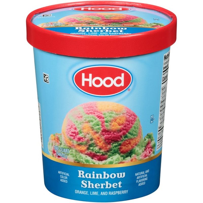 Hood Sherbet Rainbow (1 qt) Delivery or Pickup Near Me Instacart
