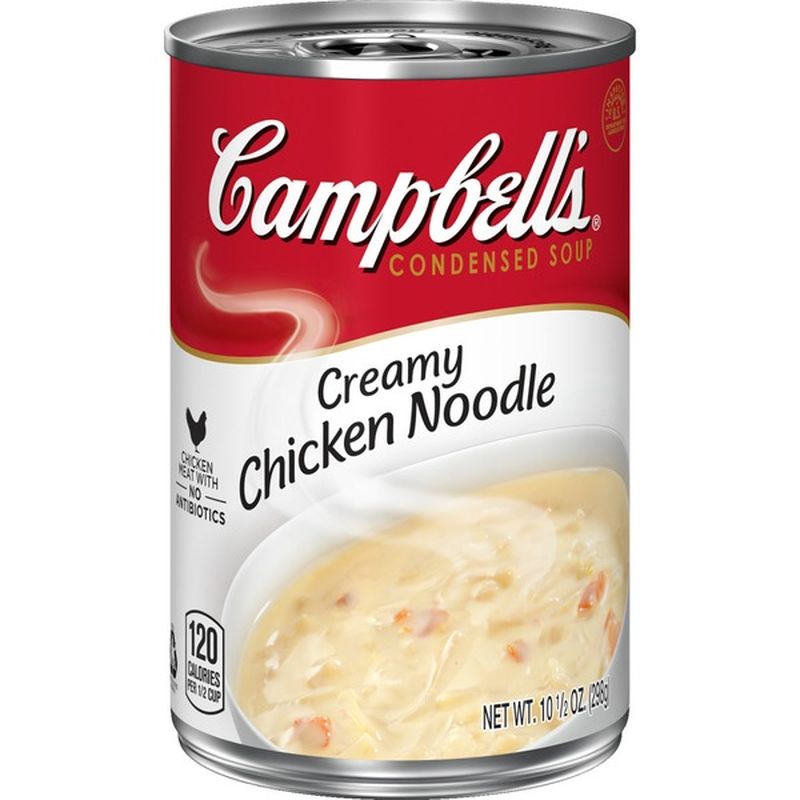 Campbell S Creamy Chicken Noodle Soup 10 5 Oz Instacart