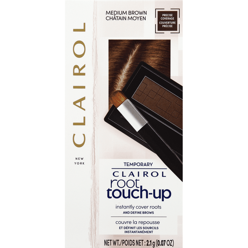 Clairol Root Touch-Up, Temporary, Medium Brown (2.1 g) - Instacart