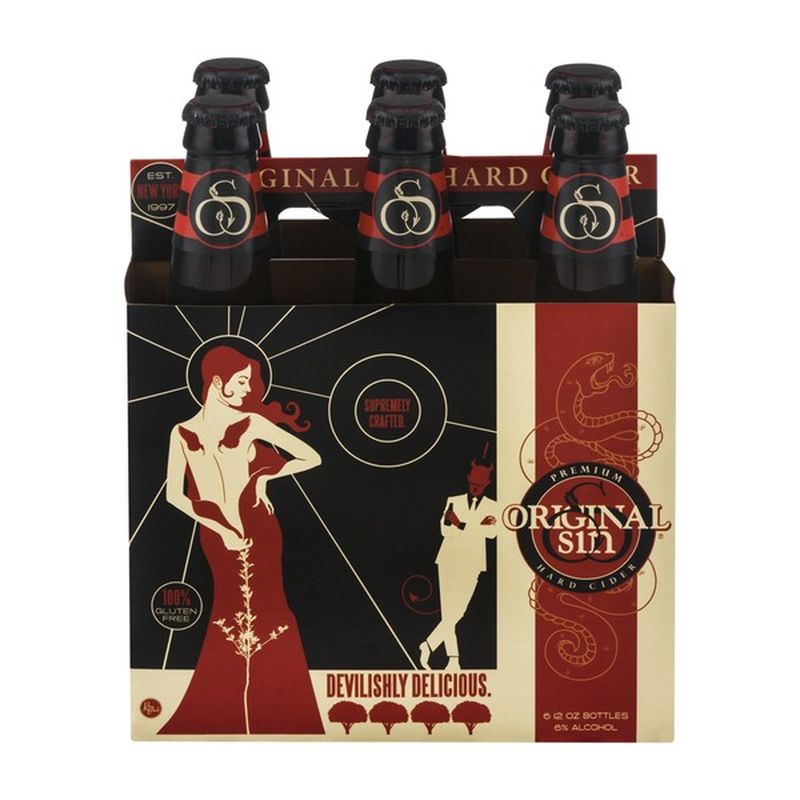Original Sin Hard Cider Premium 12 Fl Oz Instacart