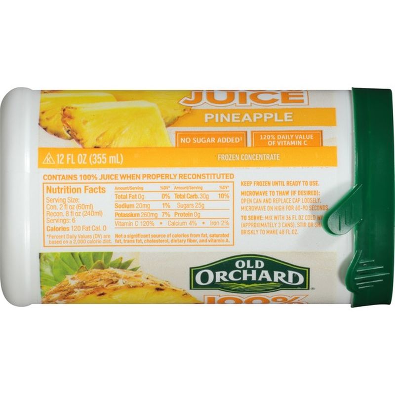 Old Orchard Concentrate Pineapple Juice Frozen (12 oz) Instacart