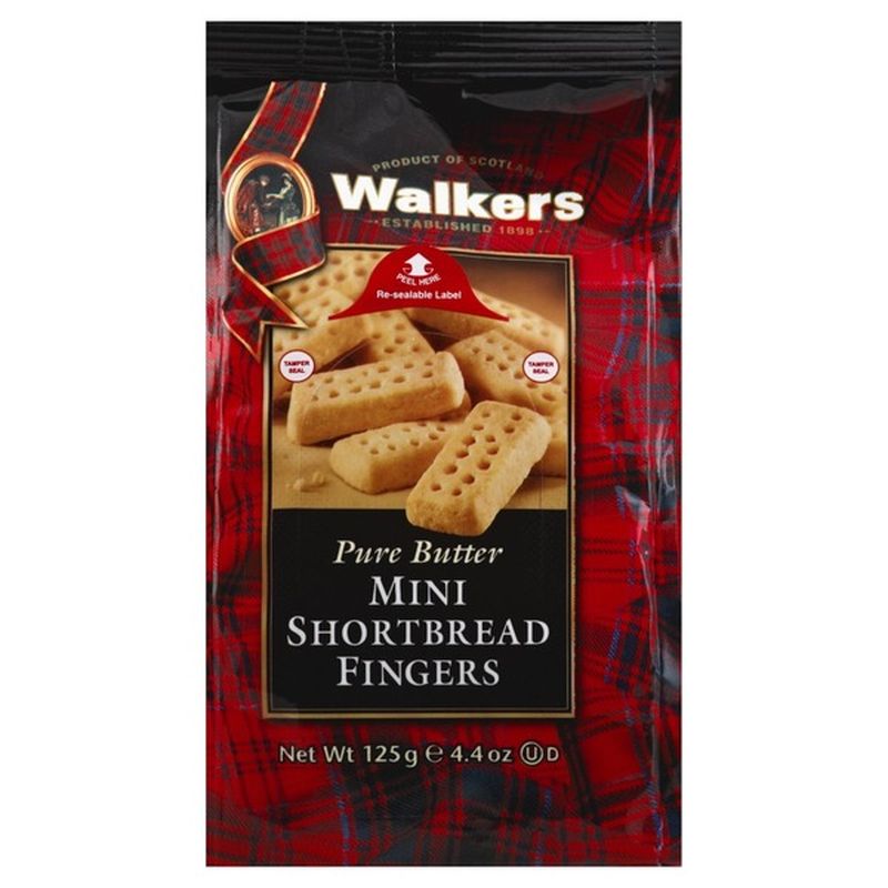 Walkers Shortbread Mini Shortbread Fingers (4.4 oz) - Instacart