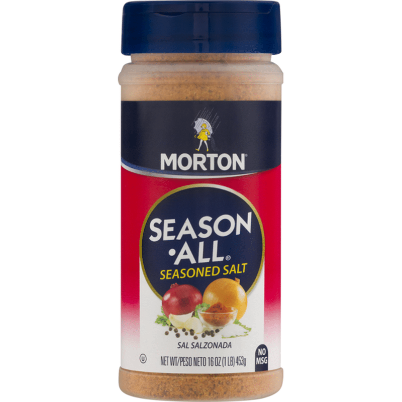 Morton Season All Seasoned Salt (16 ct) Instacart