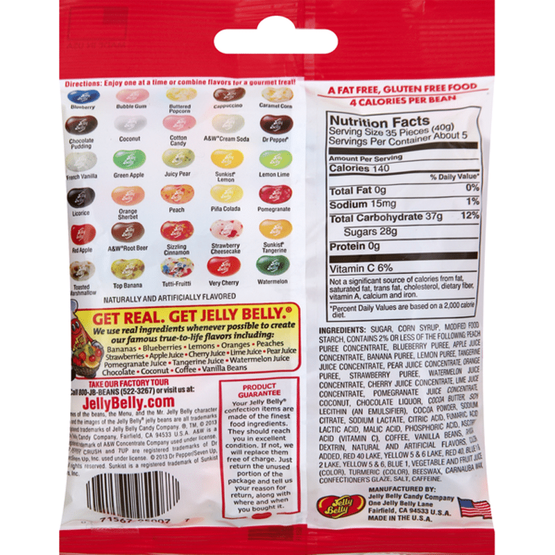 Jelly Belly Jelly Beans, 30 Flavors (7 oz) Instacart