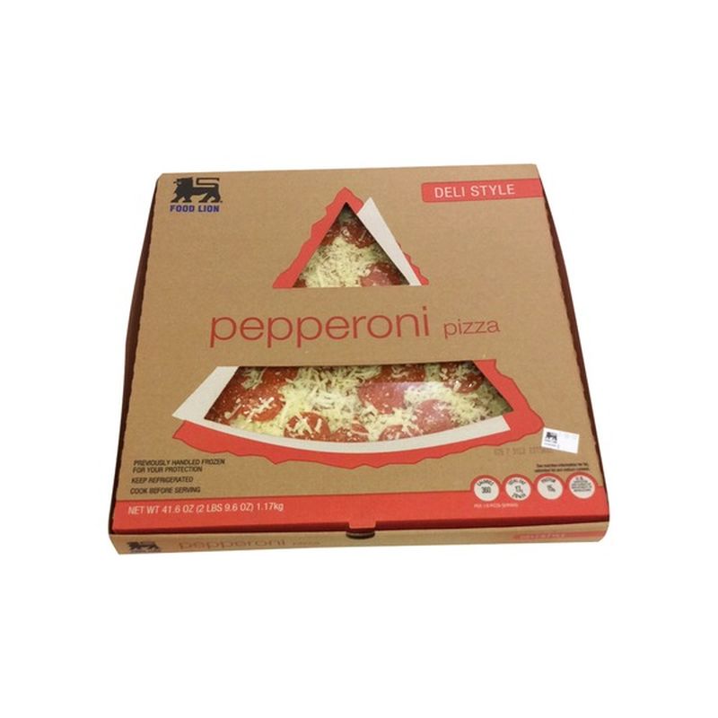 Food Lion Pizza, Deli Style, Pepperoni, Box (41.6 oz) from Food Lion