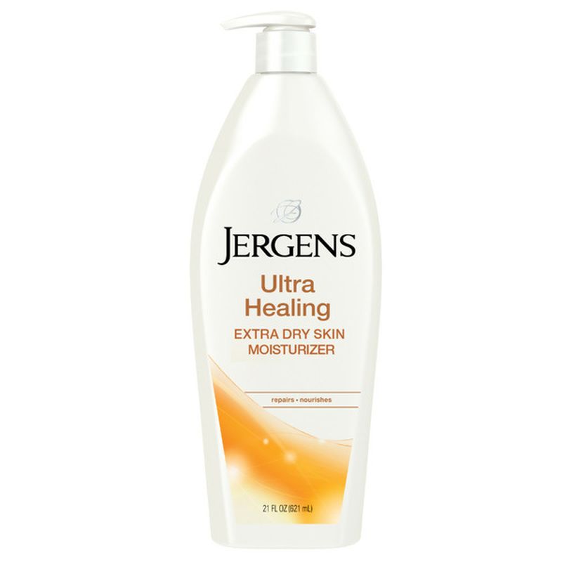JERGENS Ultra Healing Hand and Body Lotion, Dry Skin Moisturizer with