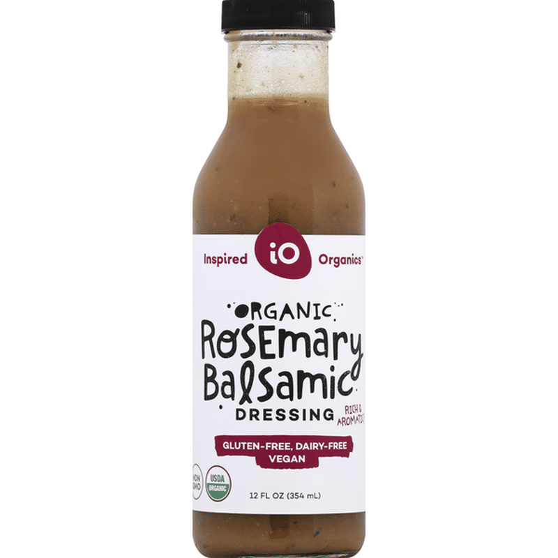 Inspired Organics Dressing, Rosemary Balsamic, Organic (12 oz) Instacart