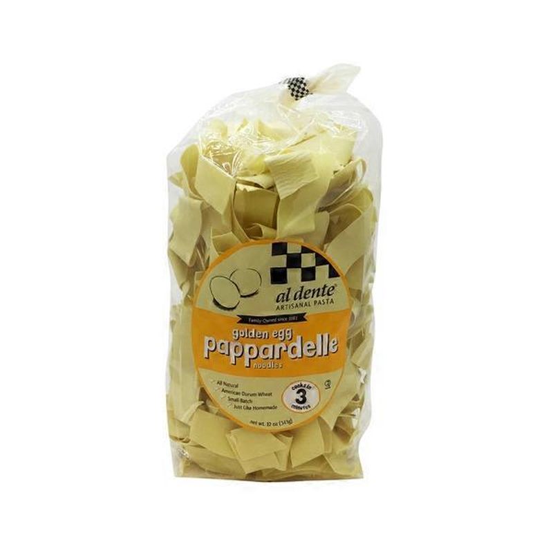 Al Dente Pappardelle Noodles, Golden Egg (12 oz) Instacart