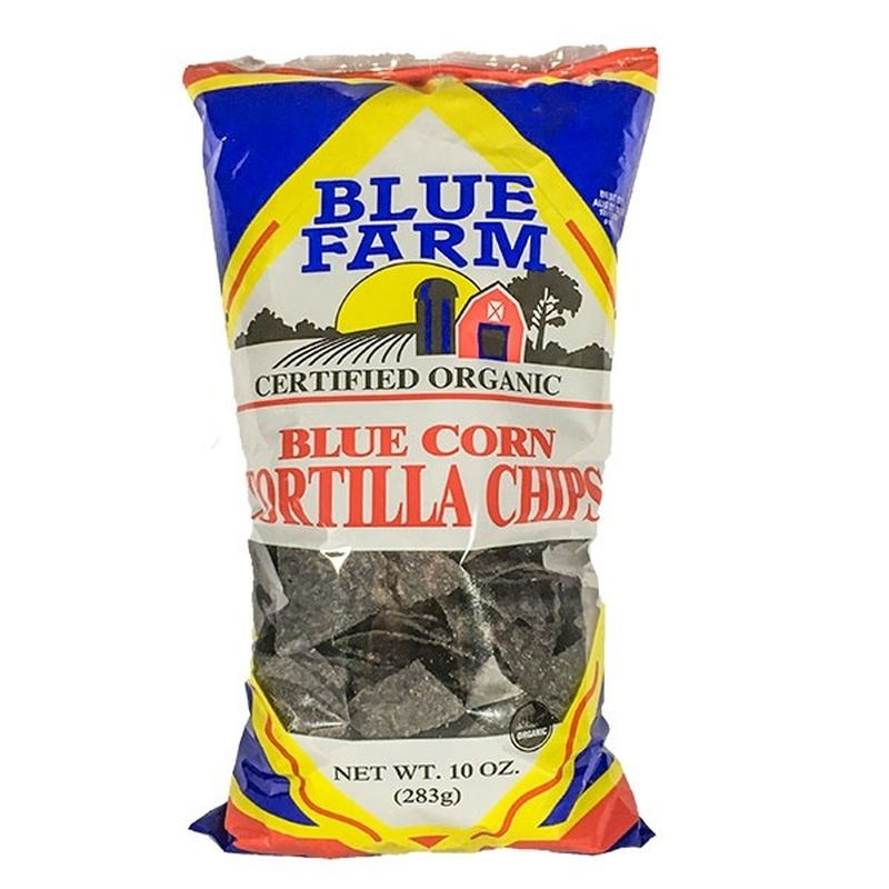 Blue Farm Organic Blue Corn Tortilla Chips