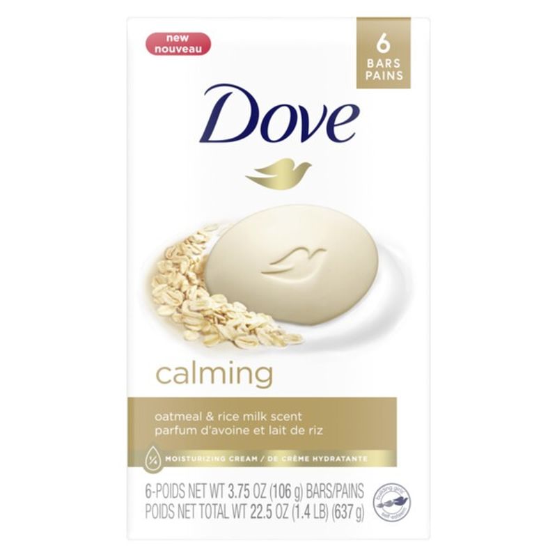 dove oatmeal bar soap