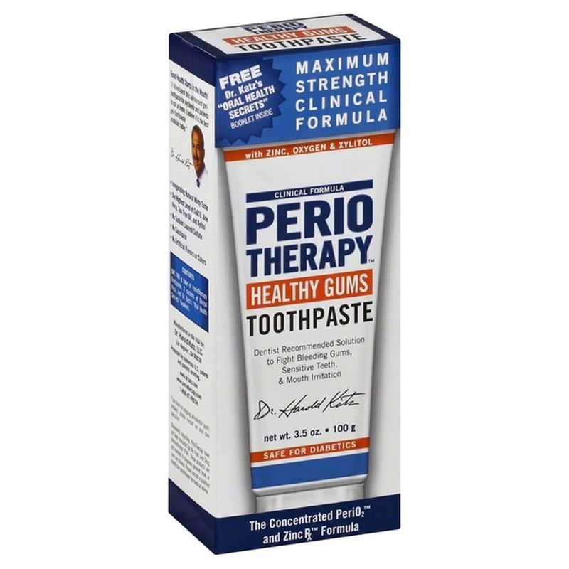TheraBreath Toothpaste, Healthy Gums, Perio Therapy, Box (3.5 oz