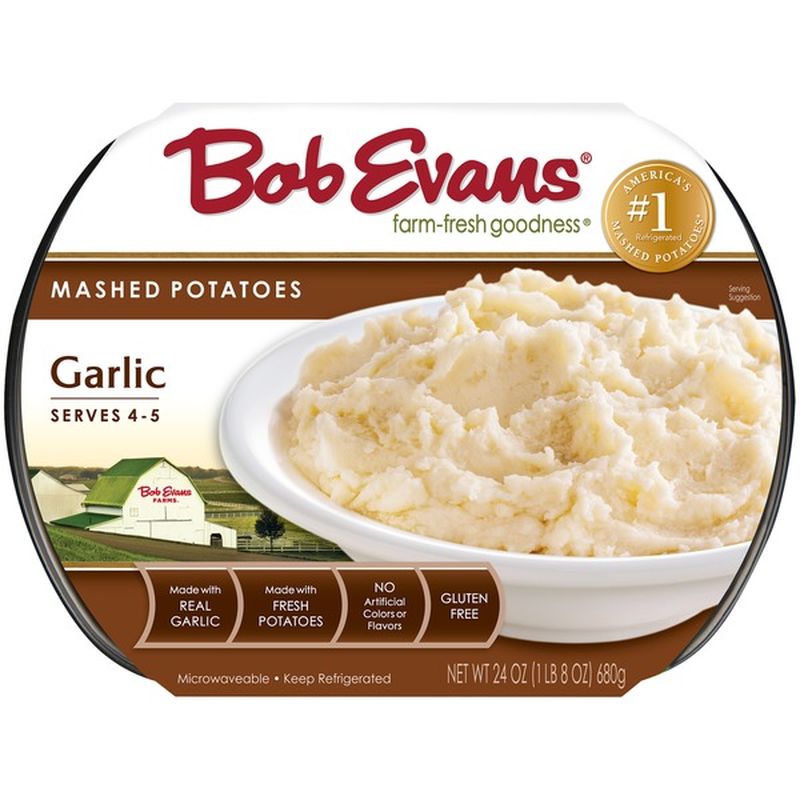 Bob Evans Garlic Mashed Potatoes (24 oz) Instacart