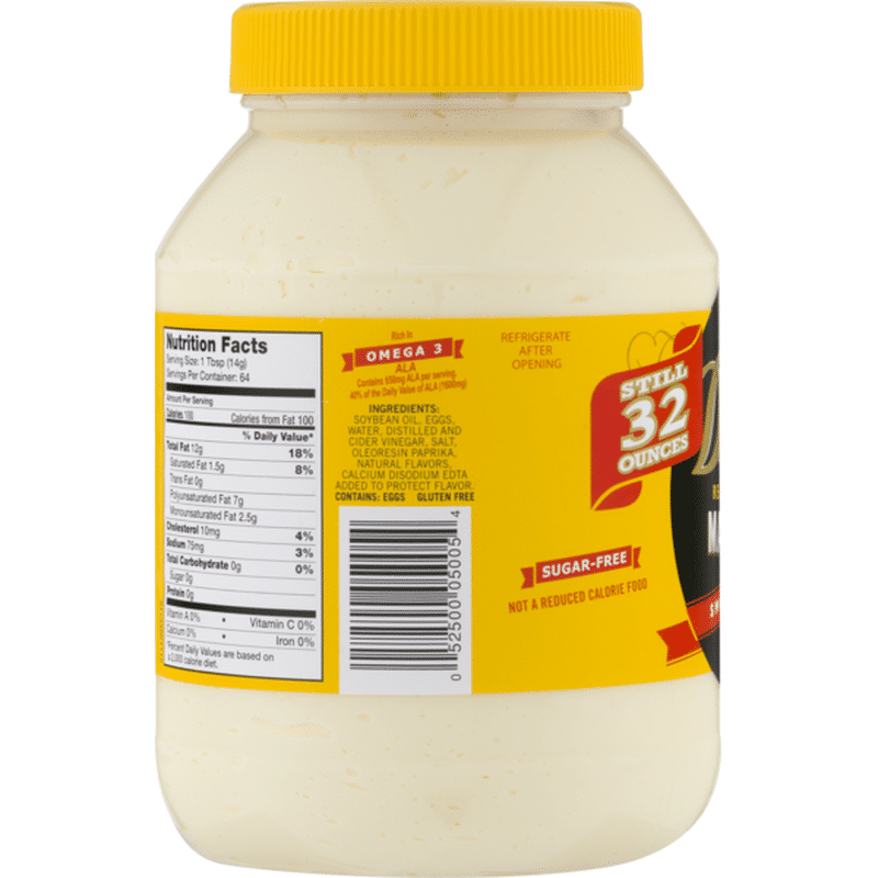 Duke's Real Mayonnaise (32 Fl Oz) From Food Lion - Instacart