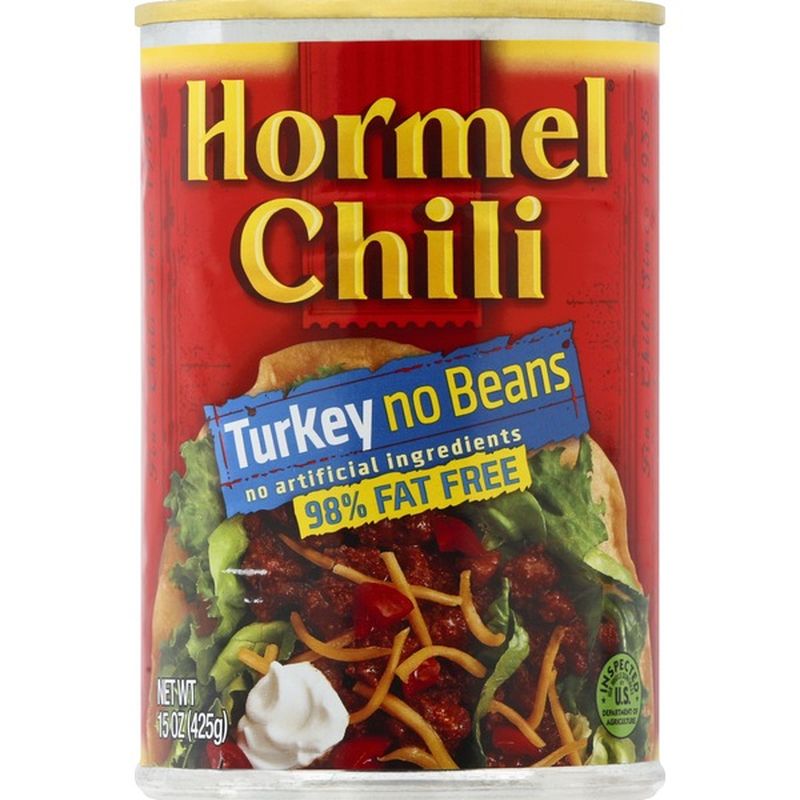 Hormel Chili 98% Fat Free Turkey With No Beans (15 Oz) From Schnucks ...