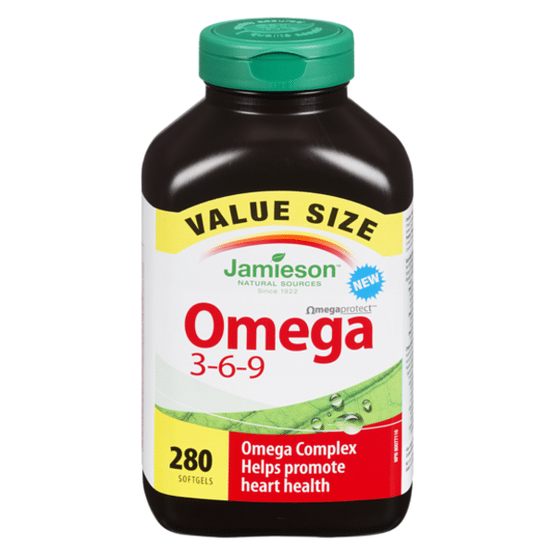 Jamieson Omega 3 6 9 (280 ct) Instacart