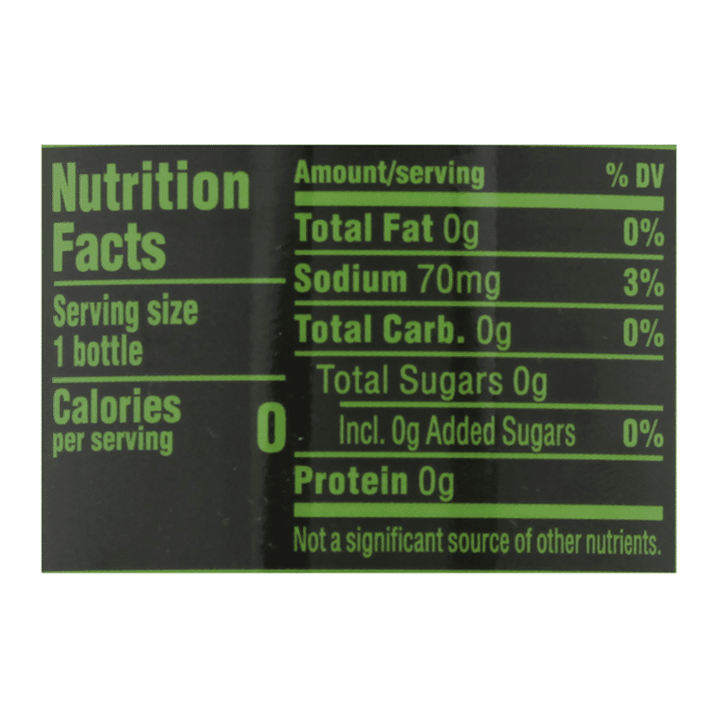 mountain dew nutrition facts 20 oz