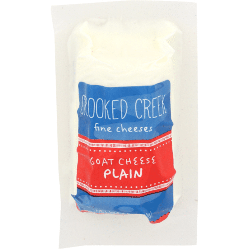 Crooked Creek Plain Goats Milk Cheese Log (4 oz) Instacart