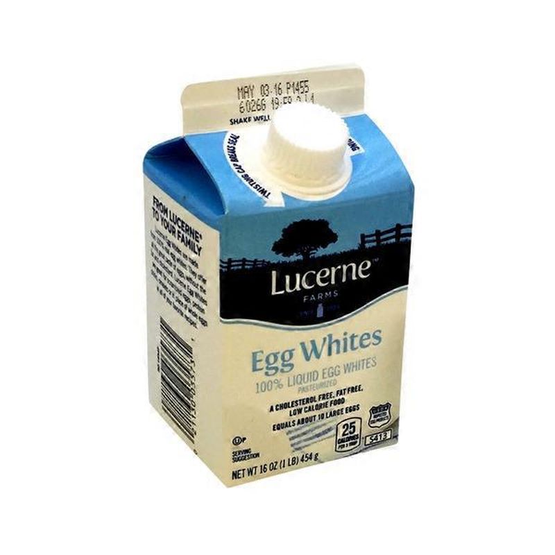 Lucerne Farms 100 Pasteurized Liquid Egg Whites (16 oz) Instacart