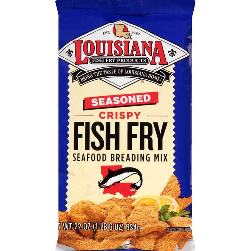 Louisiana Fish Fry Products Seafood Breading Mix, Fish Fry