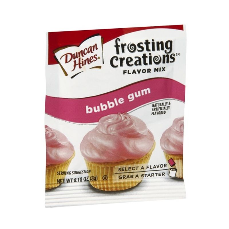 Duncan Hines Frosting Creations Flavor Mix Bubble Gum (0.1 oz) Instacart