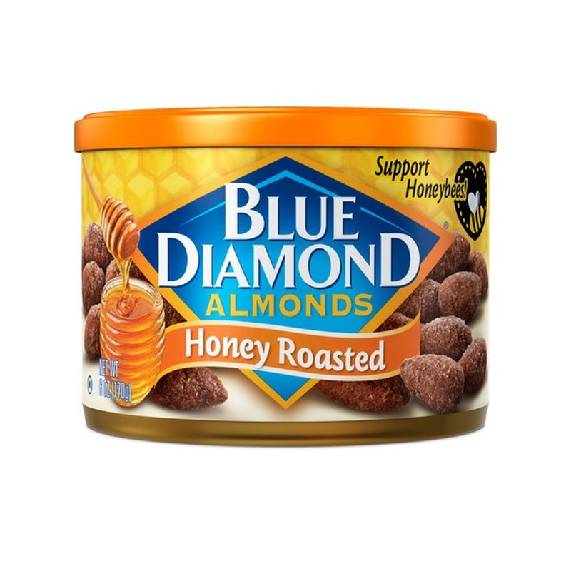 Blue Diamond Growers Almonds, Honey Roasted (6 oz) Instacart