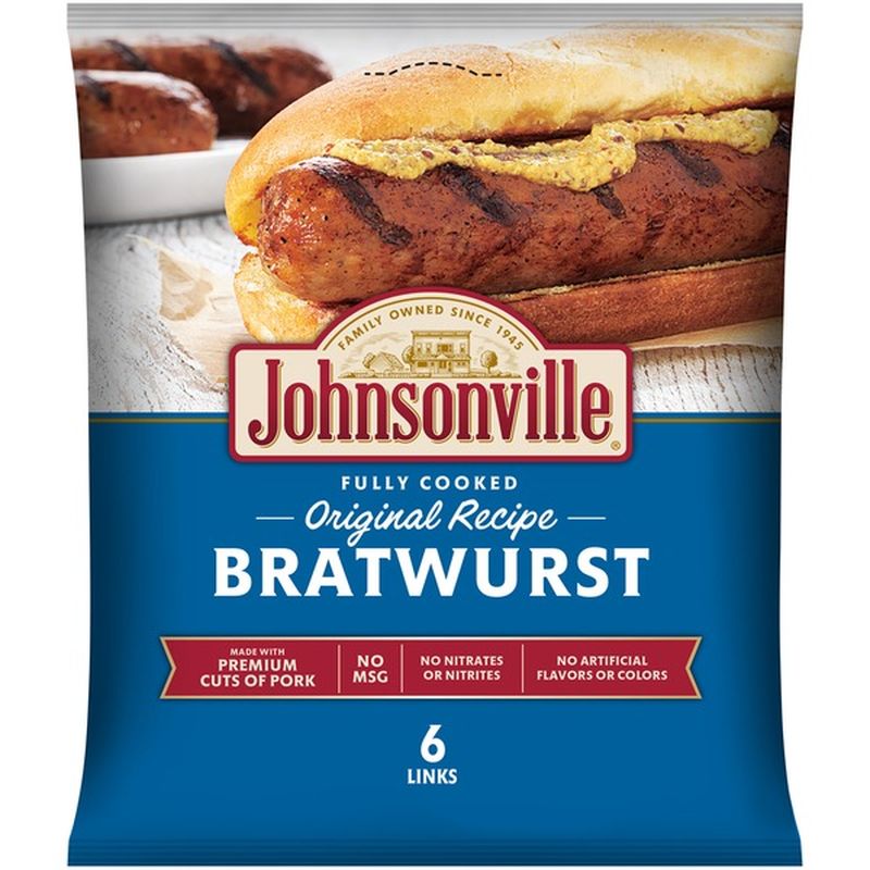 Johnsonville Original Recipe Bratwurst (19.2 oz) Delivery or Pickup