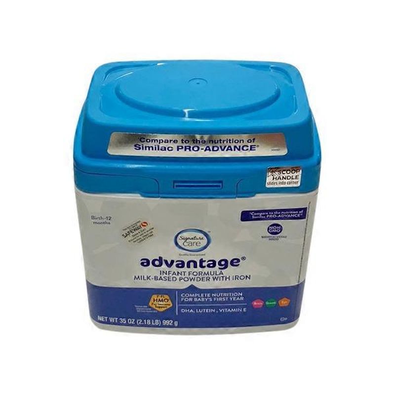 advantage infant formula with iron
