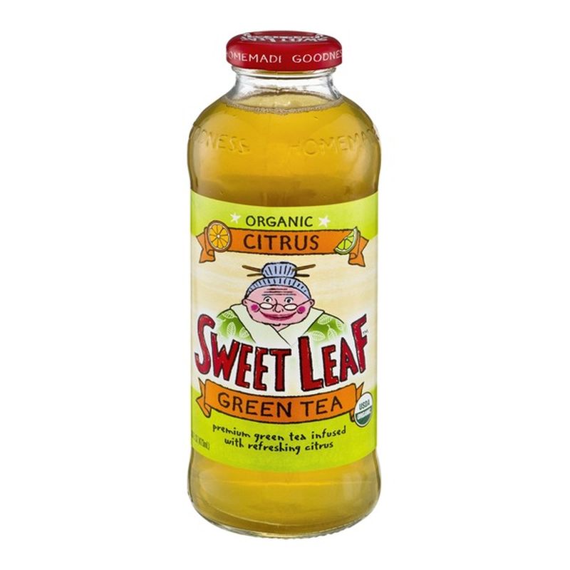Sweet Leaf Tea Co Citrus Green Tea (16 fl oz) from CVS Pharmacy
