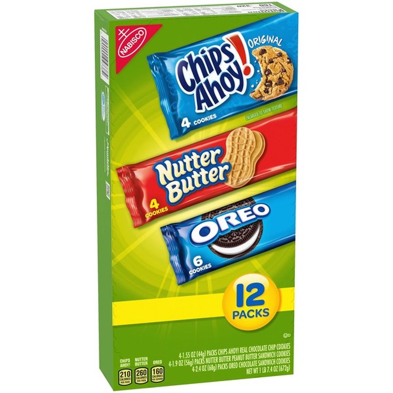 Nabisco Snack Pack Variety Cookies Mix (7.4 oz) from H-E-B - Instacart