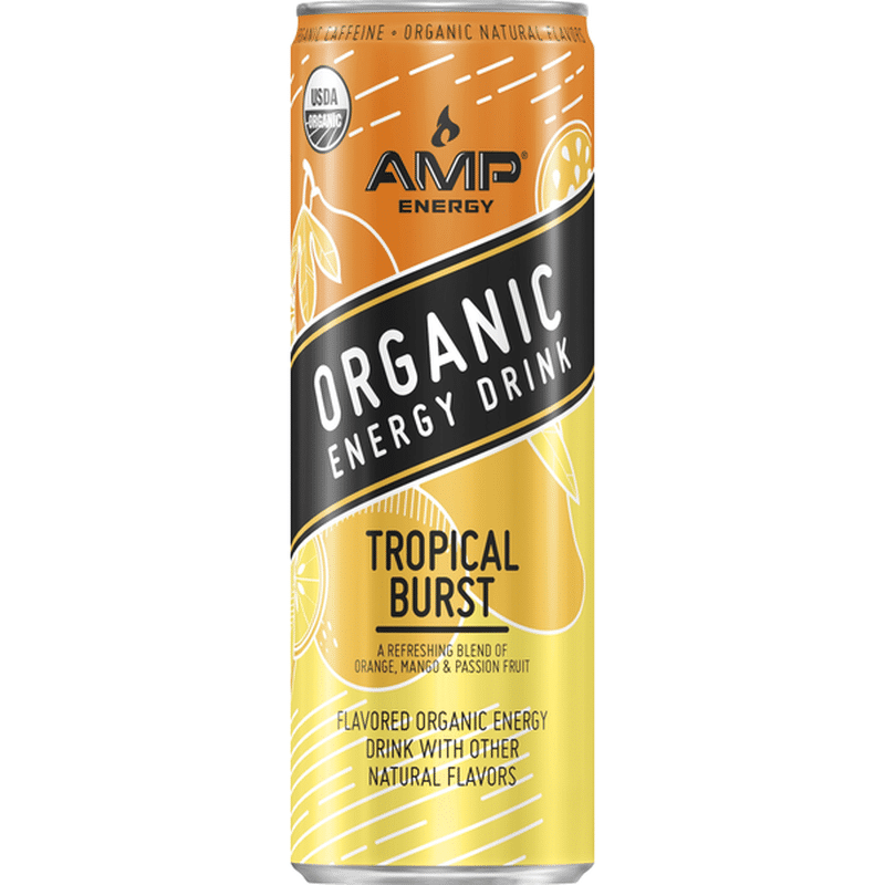 AMP Orange, Mango, & Passion Fruit Energy Drink (12 fl oz) Delivery or