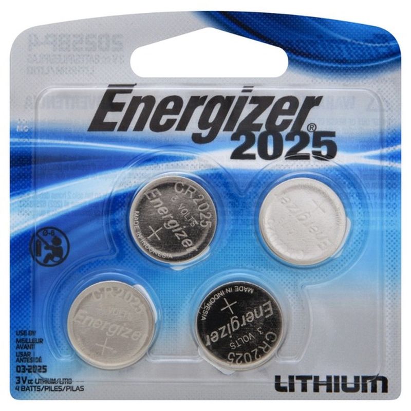 Energizer 2025 Batteries (4 ct) from Safeway Instacart